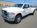 Bright White 2012 Dodge Ram 3500 HD ST Crew Cab 4x4 Dually Exterior