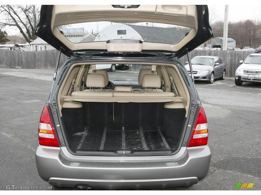 2005 Forester 2.5 XS L.L.Bean Edition - Woodland Green Pearl / Beige photo #7