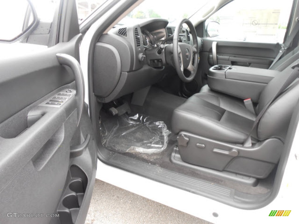 2012 Sierra 1500 SLE Crew Cab - Summit White / Ebony photo #5