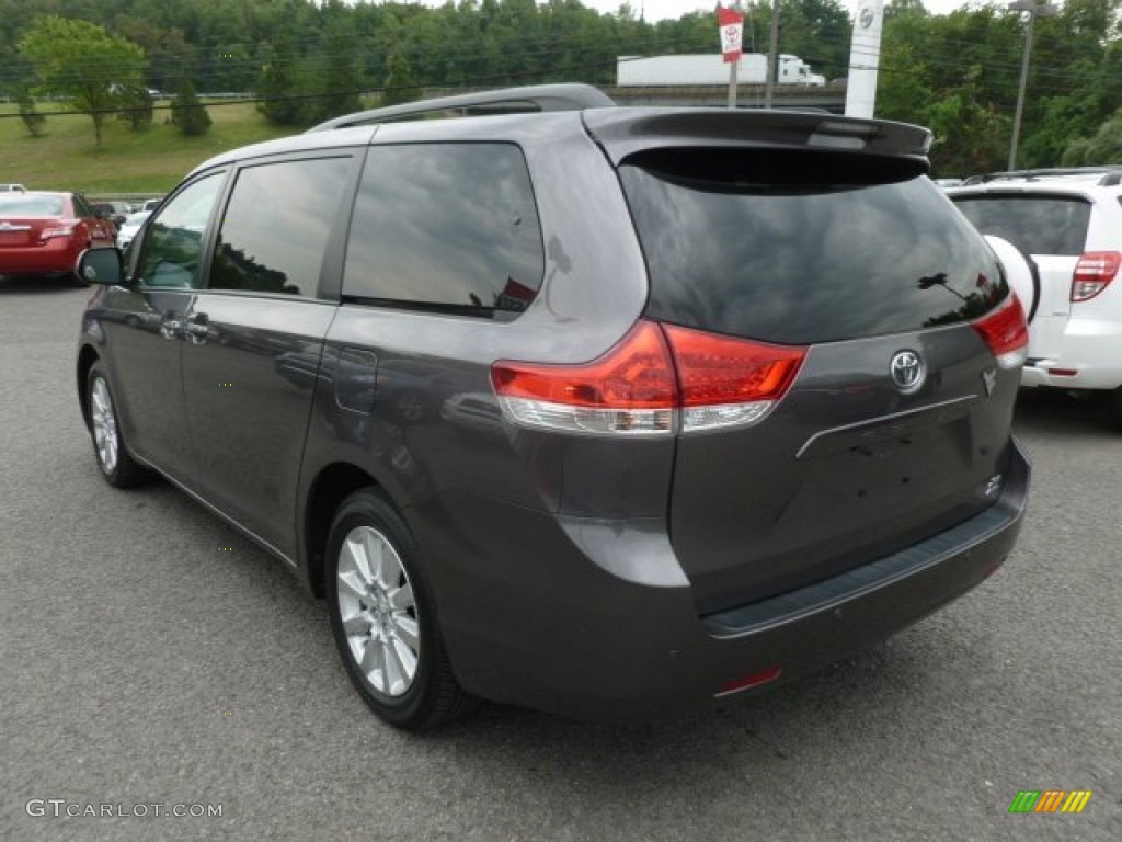 Predawn Gray Mica 2011 Toyota Sienna XLE AWD Exterior Photo #68447846