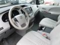 Light Gray 2011 Toyota Sienna XLE AWD Interior Color