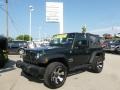 2010 Natural Green Pearl Jeep Wrangler Sport 4x4  photo #1