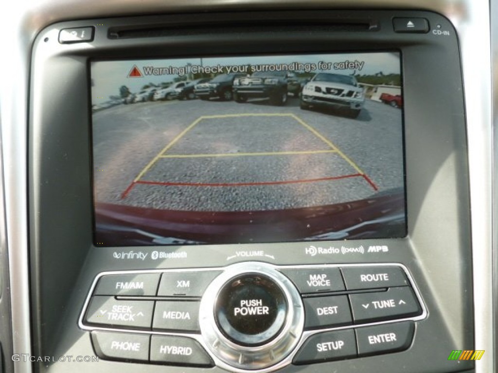2011 Sonata Hybrid - Venetian Red / Camel photo #13