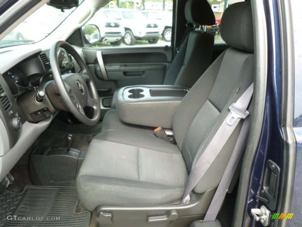 2011 Silverado 1500 LS Extended Cab 4x4 - Imperial Blue Metallic / Dark Titanium photo #10