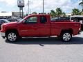 Fire Red - Sierra 1500 SLT Extended Cab 4x4 Photo No. 9