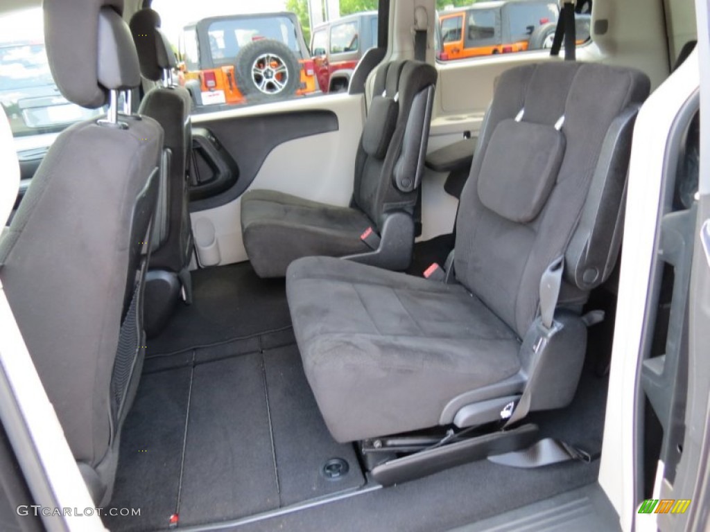 2012 Grand Caravan Crew - Dark Charcoal Pearl / Black/Light Graystone photo #12