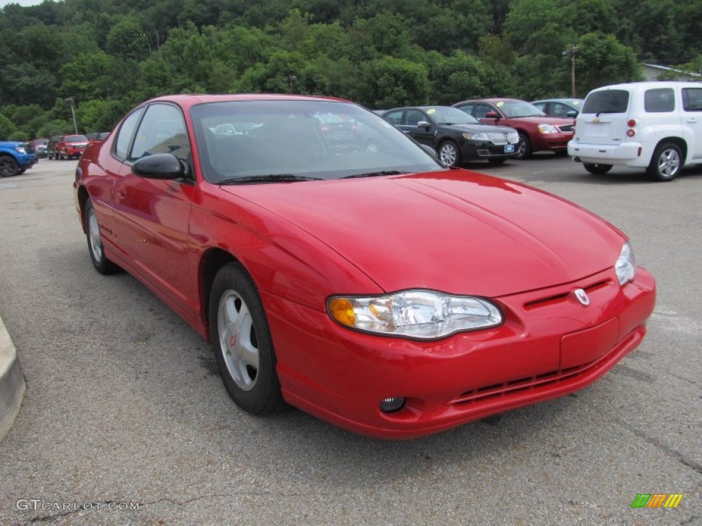 Victory Red 2003 Chevrolet Monte Carlo SS Exterior Photo #68449982