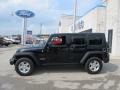 2008 Black Jeep Wrangler Unlimited Rubicon 4x4  photo #2