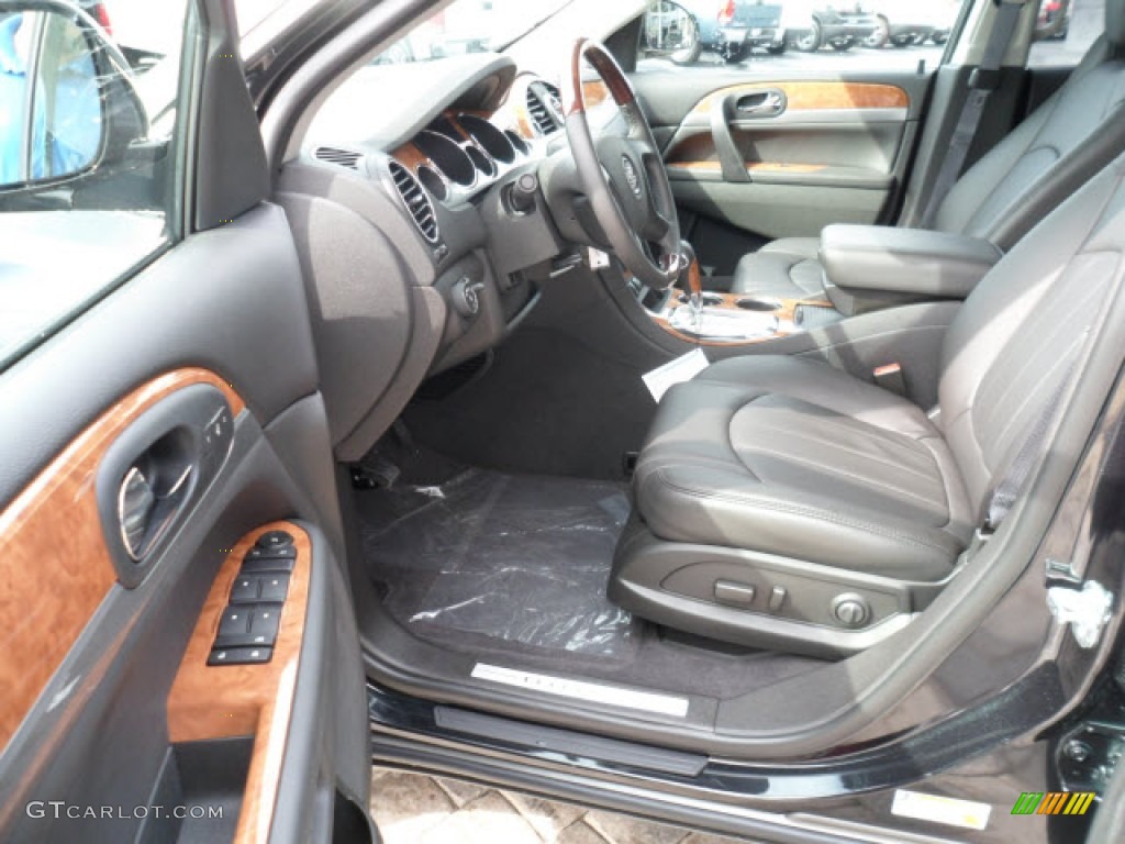 Ebony Interior 2012 Buick Enclave FWD Photo #68451161