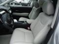 2013 Lexus RX Light Gray/Ebony Birds Eye Maple Interior Front Seat Photo