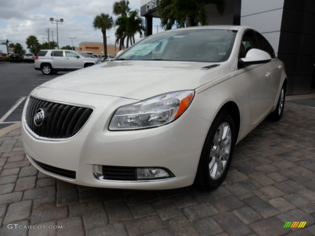 Summit White 2012 Buick Regal Standard Regal Model Exterior Photo #68453424