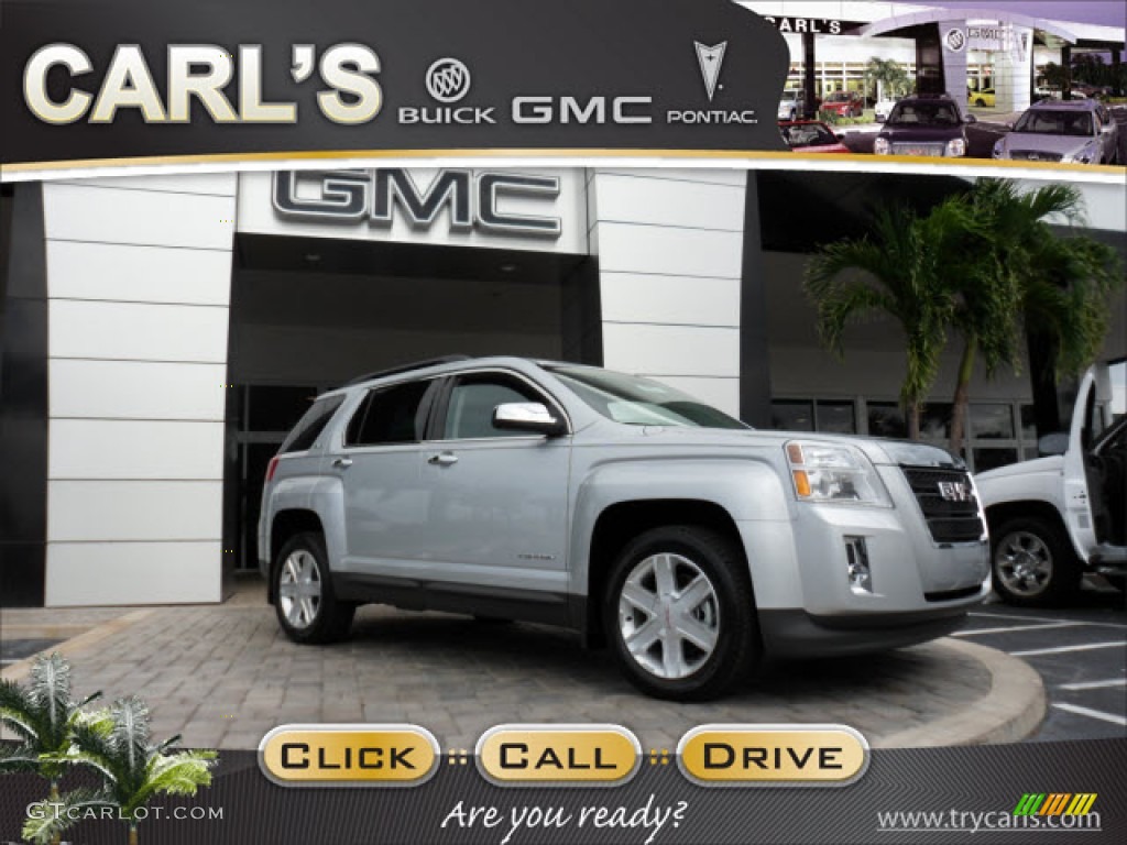 2012 Terrain SLE - Quicksilver Metallic / Light Titanium photo #1
