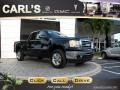 2012 Onyx Black GMC Sierra 1500 SLE Extended Cab 4x4  photo #1