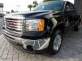 2012 Onyx Black GMC Sierra 1500 SLE Extended Cab 4x4  photo #26