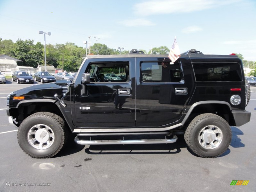 Black 2008 Hummer H2 SUV Exterior Photo #68455502