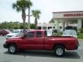 2006 Inferno Red Crystal Pearl Dodge Dakota ST Club Cab  photo #2