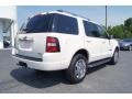 2007 White Sand Tri-Coat Ford Explorer Limited  photo #3