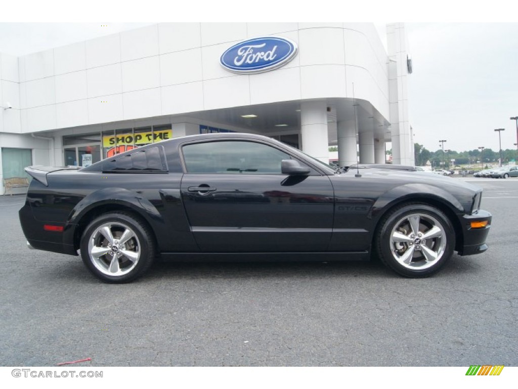 Black 2007 Ford Mustang GT Premium Coupe Exterior Photo #68456705