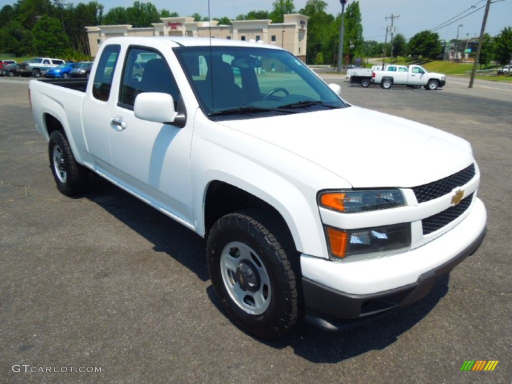 Summit White 2010 Chevrolet Colorado Extended Cab Exterior Photo #68457552
