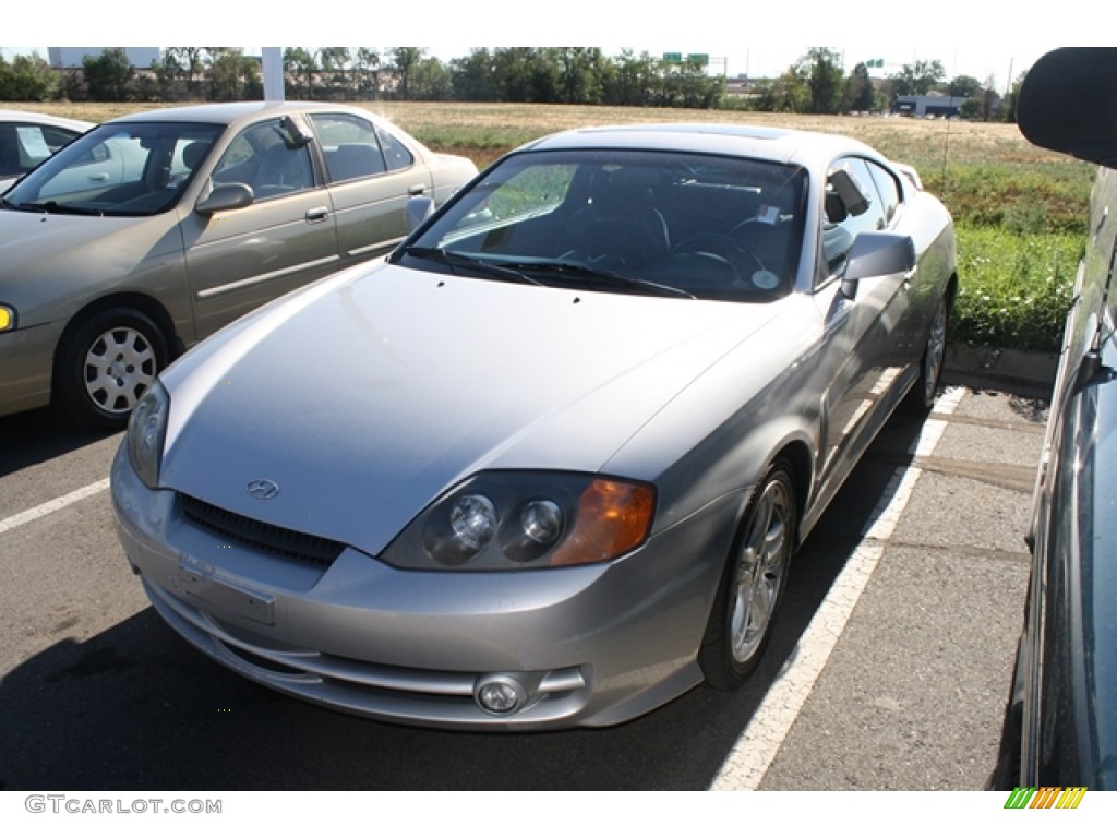 2004 Tiburon GT - Sterling / Black photo #4