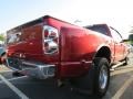 2008 Inferno Red Crystal Pearl Dodge Ram 3500 Big Horn Edition Quad Cab Dually  photo #3