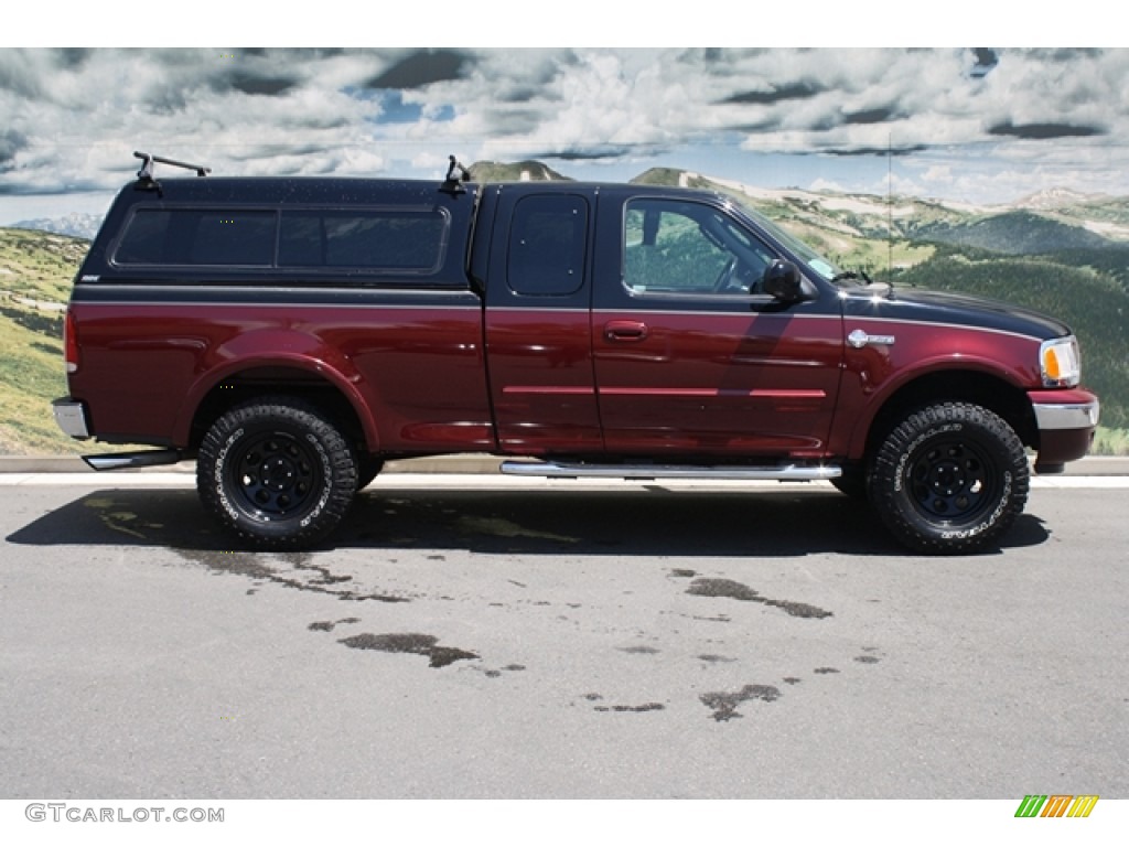 2003 F150 Heritage Edition Supercab 4x4 - Toreador Red Metallic / Medium Parchment Beige photo #2