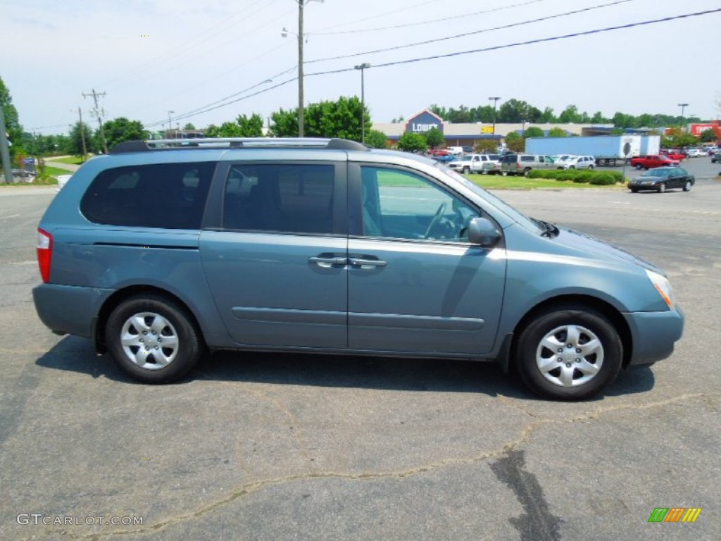 Olive Gray 2007 Kia Sedona LX Exterior Photo #68458232