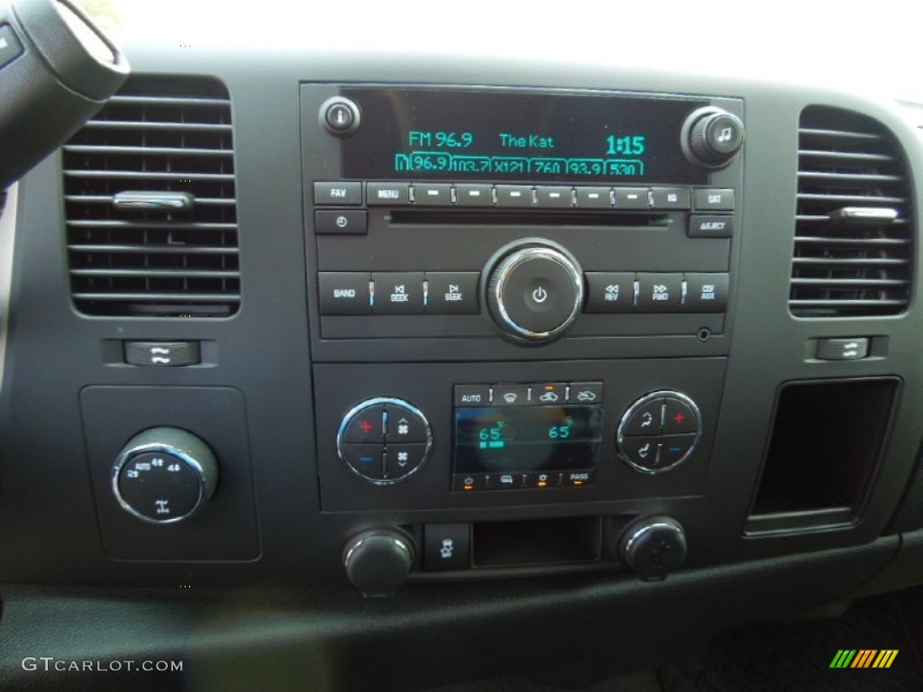 2012 Silverado 1500 LT Crew Cab 4x4 - Blue Granite Metallic / Ebony photo #12