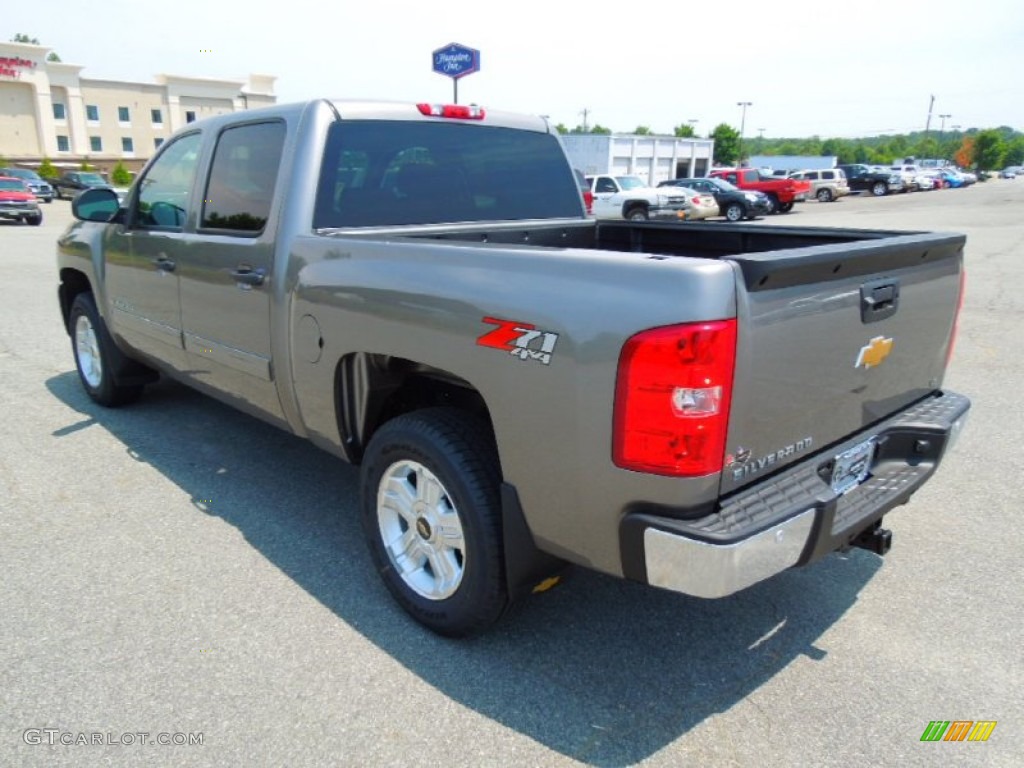 2013 Silverado 1500 LT Crew Cab 4x4 - Graystone Metallic / Ebony photo #5