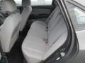 2008 Hyundai Elantra Gray Interior Rear Seat Photo