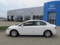 Taffeta White - Civic LX Sedan Photo No. 2