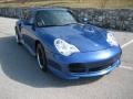 2002 Cobalt Blue Metallic Porsche 911 Turbo Coupe  photo #1