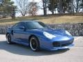 2002 Cobalt Blue Metallic Porsche 911 Turbo Coupe  photo #10