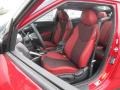 2012 Hyundai Veloster Black/Red Interior Interior Photo