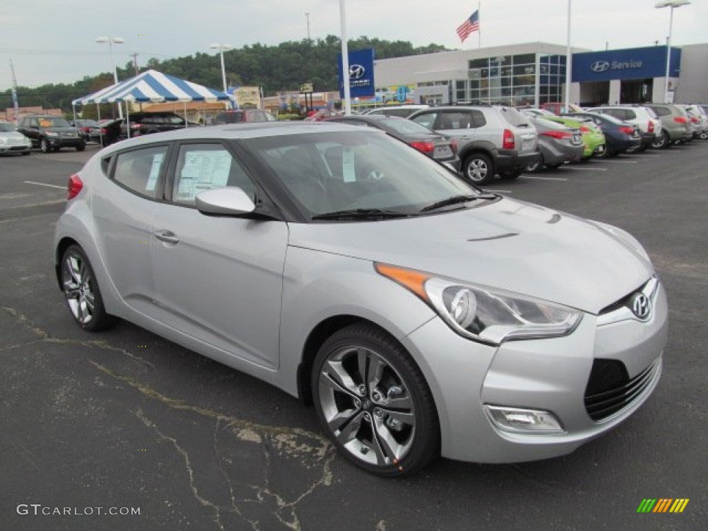 Ironman Silver 2013 Hyundai Veloster Standard Veloster Model Exterior Photo #68460563