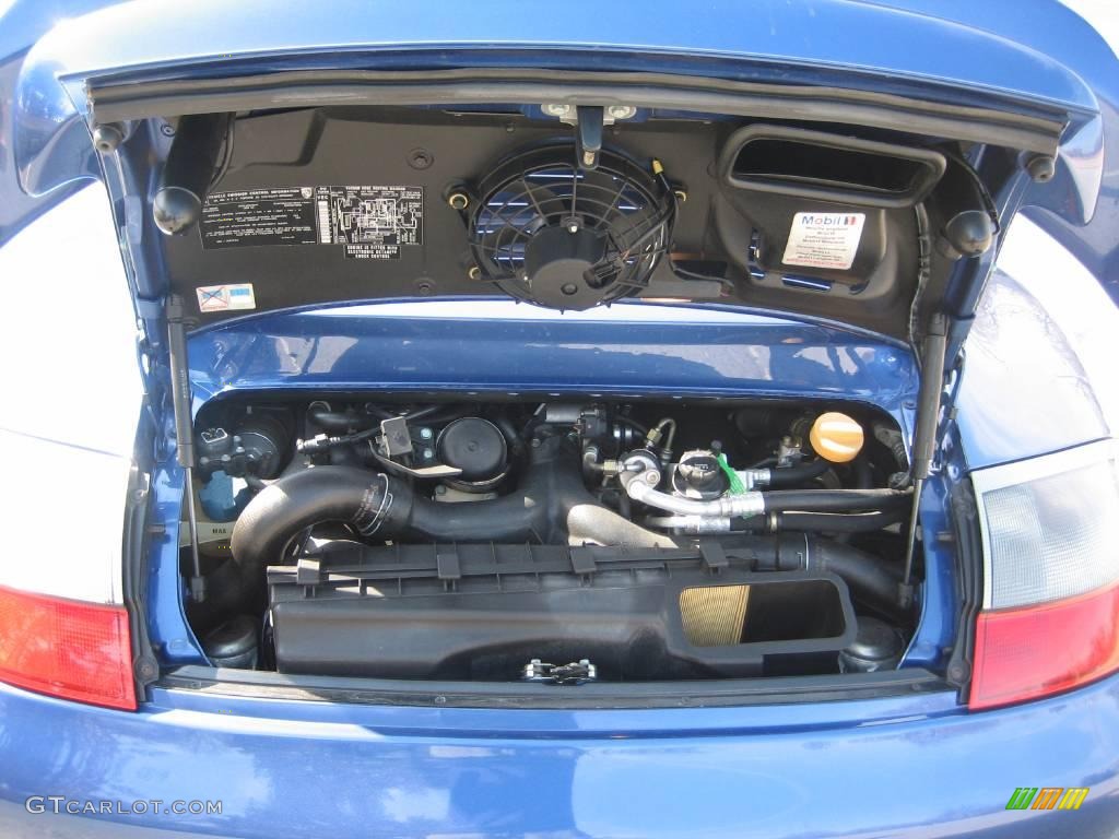 2002 911 Turbo Coupe - Cobalt Blue Metallic / Metropol Blue photo #17