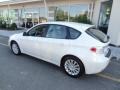 Satin White Pearl - Impreza 2.5i Wagon Photo No. 4