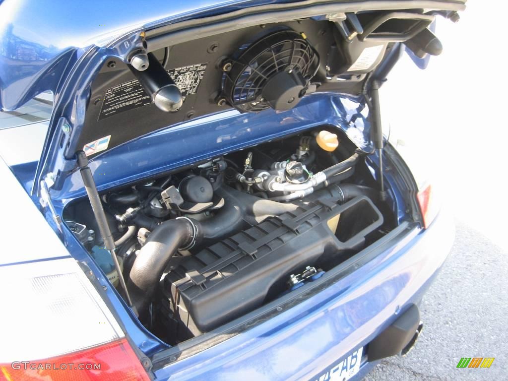 2002 911 Turbo Coupe - Cobalt Blue Metallic / Metropol Blue photo #18