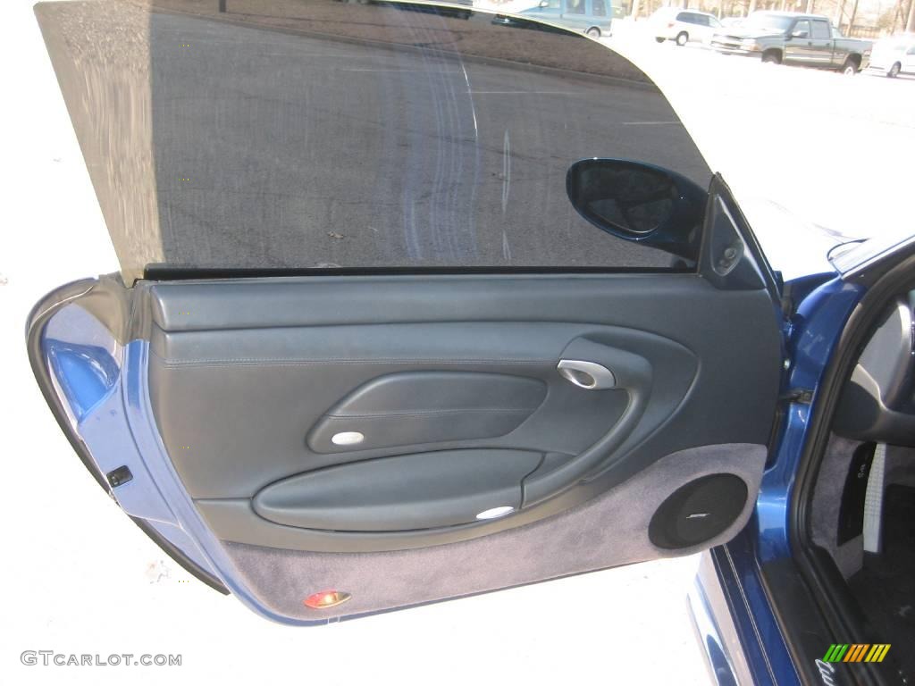 2002 911 Turbo Coupe - Cobalt Blue Metallic / Metropol Blue photo #29