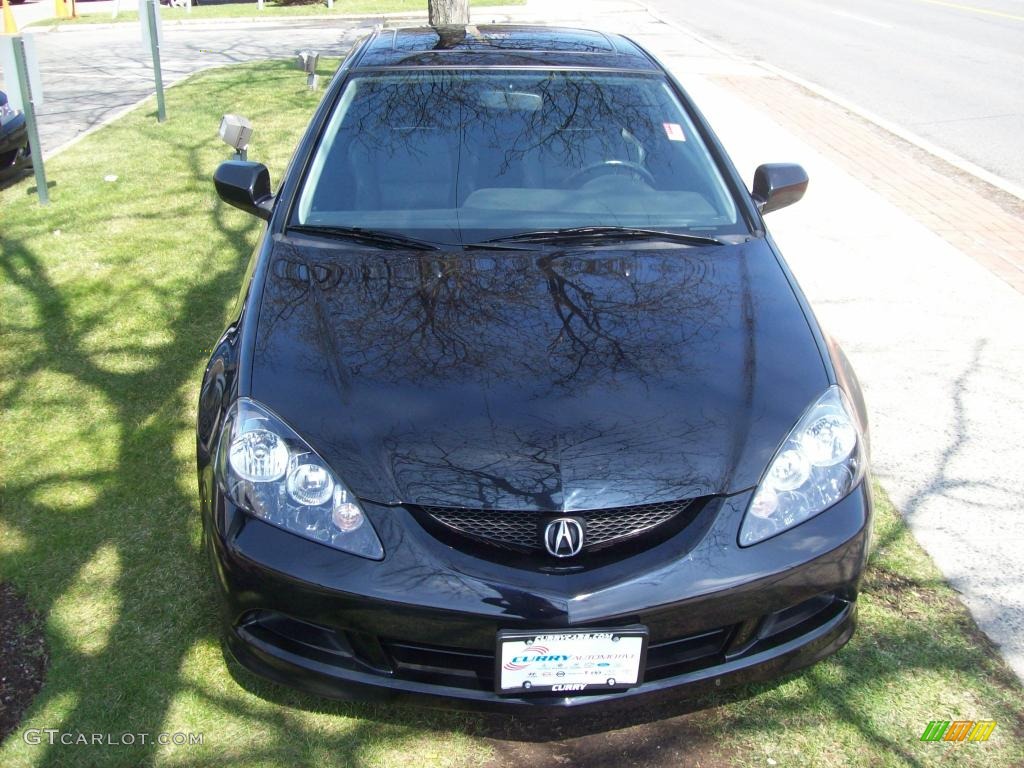 2006 RSX Type S Sports Coupe - Nighthawk Black Pearl / Ebony photo #2