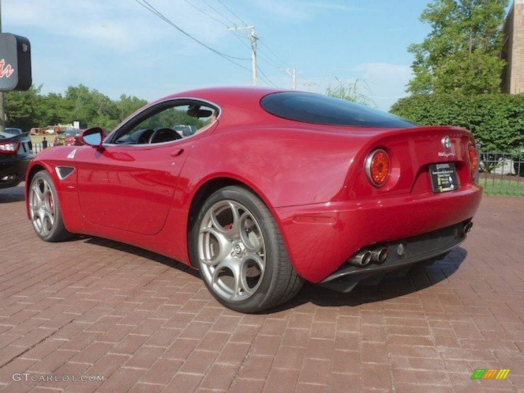 Rosso Alfa (Red) 2008 Alfa Romeo 8C Competizione Coupe Exterior Photo #68461733