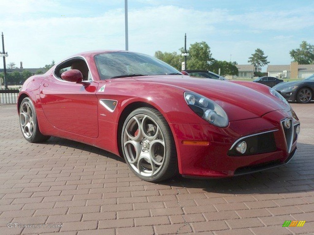 Rosso Alfa (Red) 2008 Alfa Romeo 8C Competizione Coupe Exterior Photo #68461787