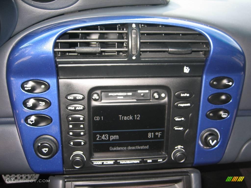 2002 911 Turbo Coupe - Cobalt Blue Metallic / Metropol Blue photo #35