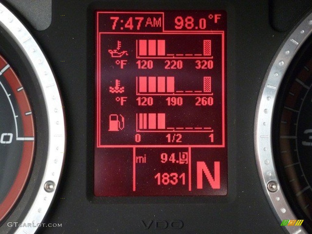 2008 Alfa Romeo 8C Competizione Coupe Gauges Photo #68461928