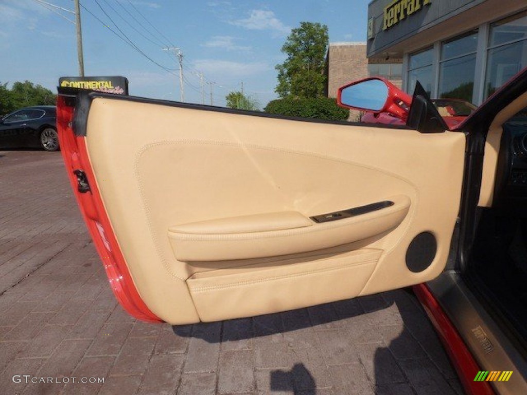 2007 Ferrari F430 Spider F1 Beige (Tan) Door Panel Photo #68462144