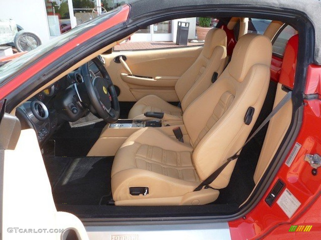 Beige (Tan) Interior 2007 Ferrari F430 Spider F1 Photo #68462156
