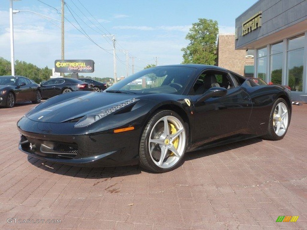 Nero (Black) 2011 Ferrari 458 Italia Exterior Photo #68462255