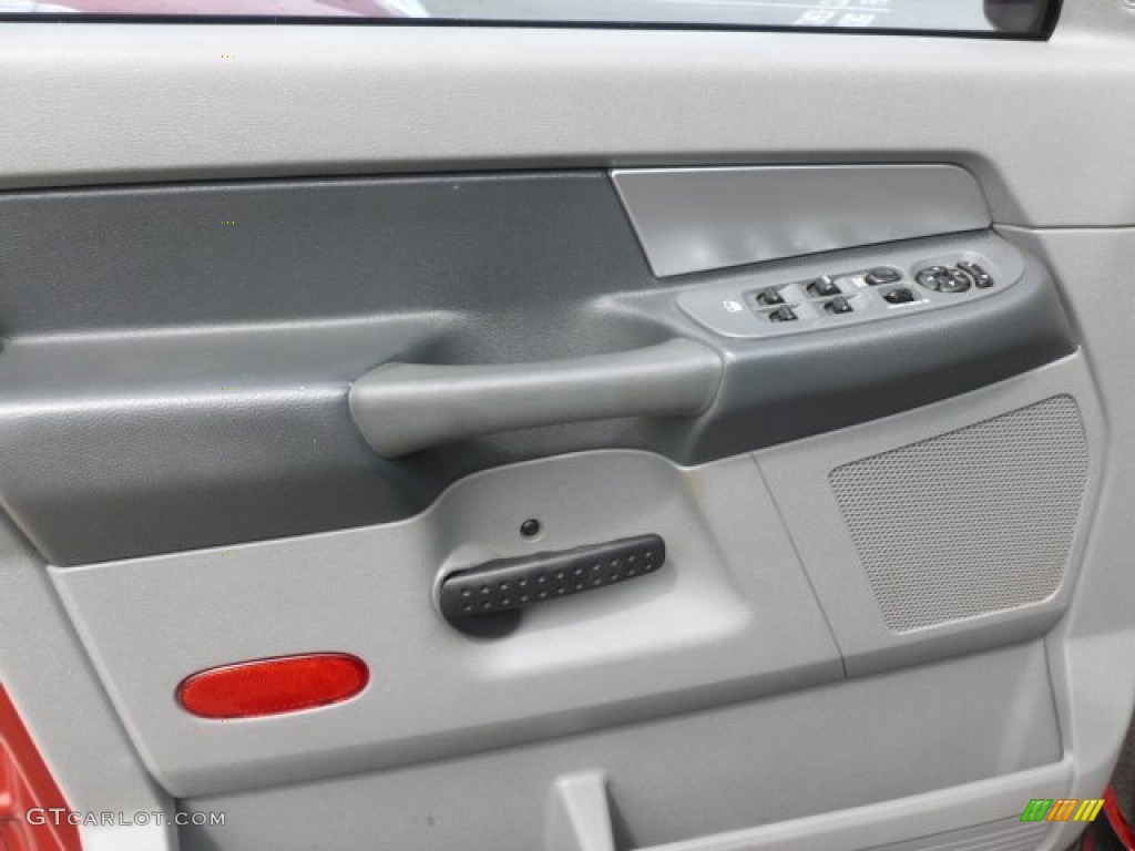 2008 Ram 1500 Big Horn Edition Quad Cab 4x4 - Inferno Red Crystal Pearl / Medium Slate Gray photo #17