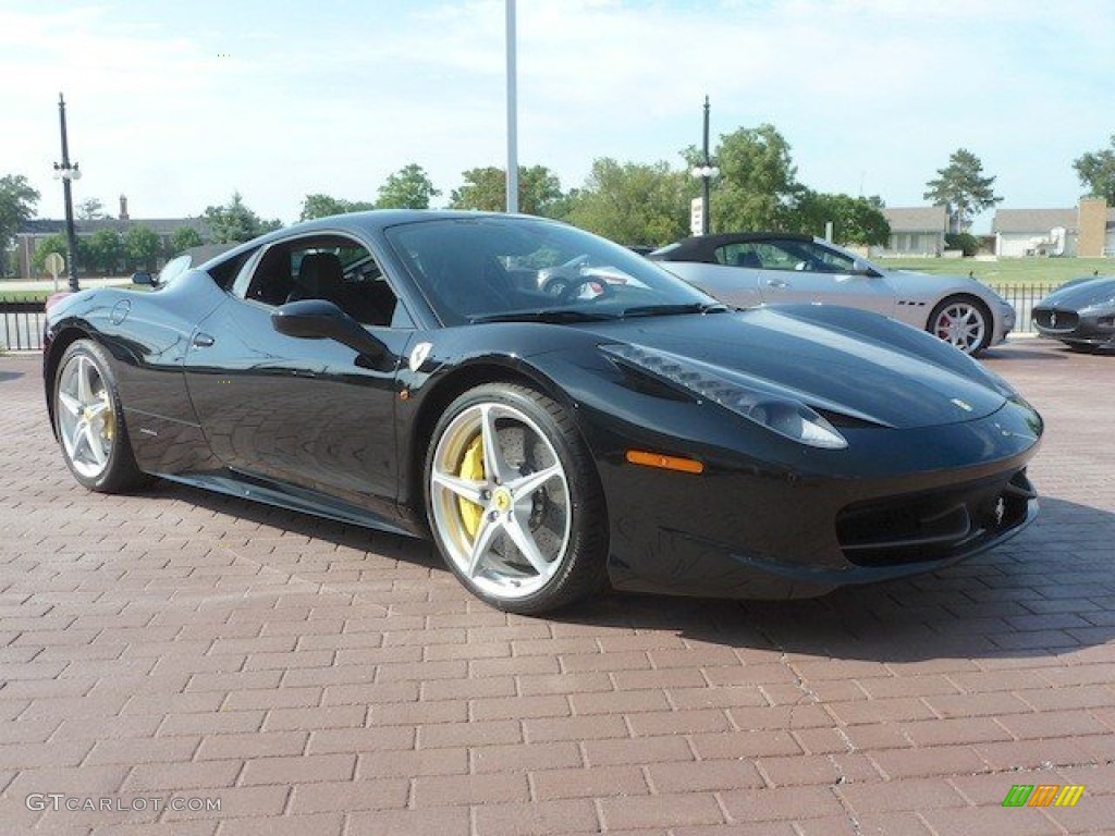 Nero (Black) 2011 Ferrari 458 Italia Exterior Photo #68462321