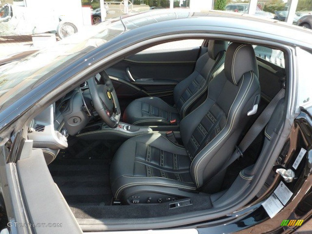 Nero (Black) Interior 2011 Ferrari 458 Italia Photo #68462354